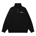 Mono - Text - Quarter-Zip Shoulder Sweatshirt