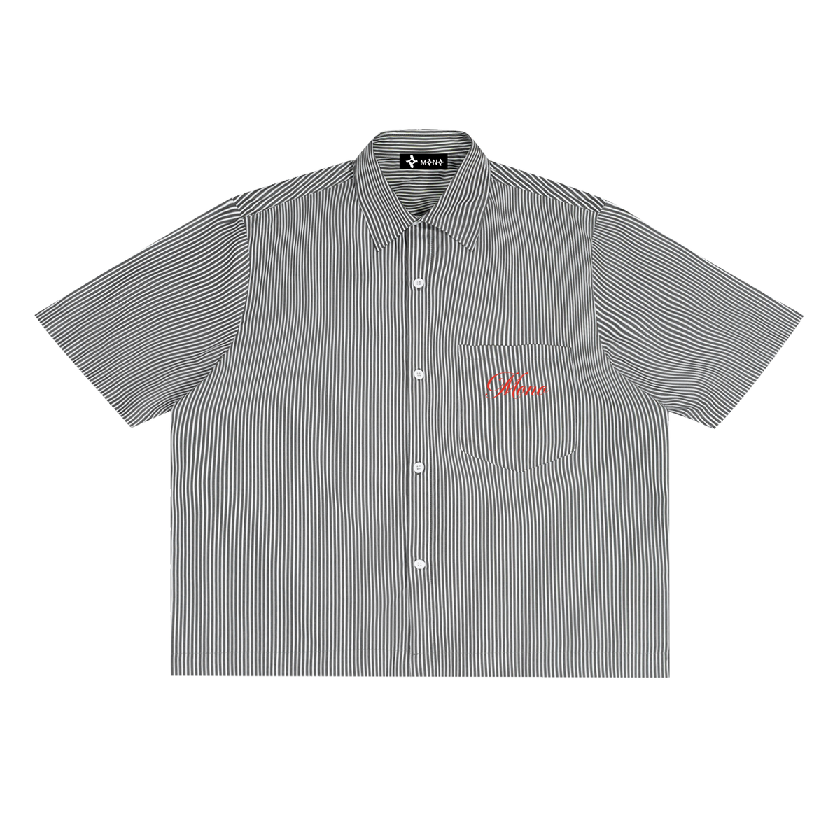 Mono - Over sized boxy button up