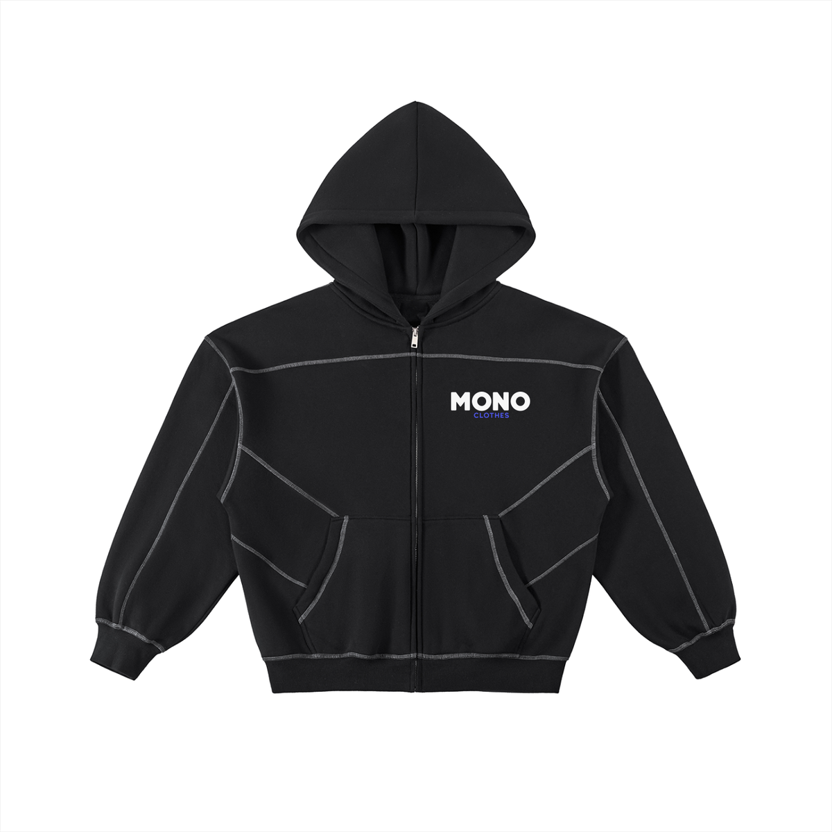 MonoTech - Zip-Up Hoodie