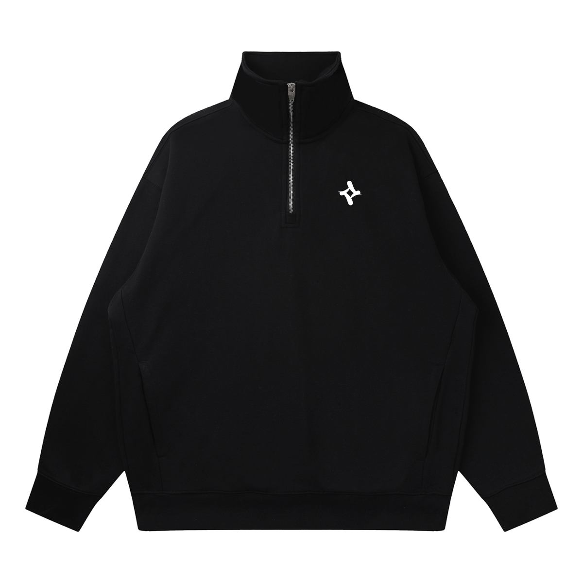 Logo - Quarter-Zip Comfortable Unisex Wear
