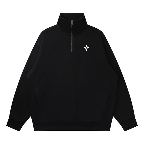 Logo - Quarter-Zip Comfortable Unisex Wear